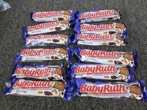 Lot of Baby Ruth bars...