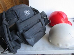 Safety Helmets, Tool Belt
