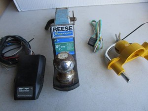 Receiver Hitch, Brake Controller, Lock
