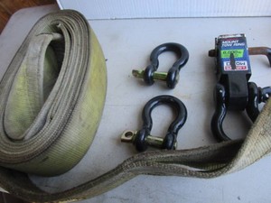 Tow Strap, Ring, Shackles
