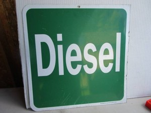 Diesel Sign, Double Sided
