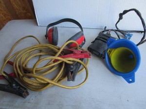 Ear Protection, Controller, Jumper Cables