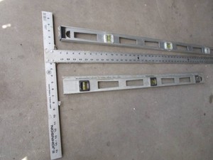 Aluminum T-Square & Levels