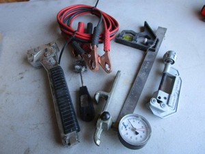 Pipe Cutter, Stapler, Air Gauge