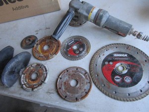 IR Grinder, Blades