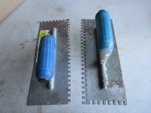Trowels, Square Notch