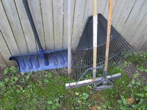 Hand Tools Squeegee, Rake, Shovel