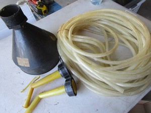 Barrel Funnel, Nozzles, Tubing