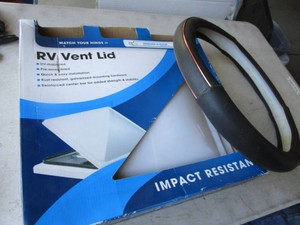 RV Vent Lid, Steering Wheel Cover