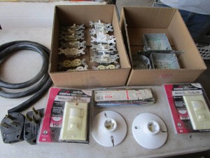 Electrical 220V Plugs, Switches