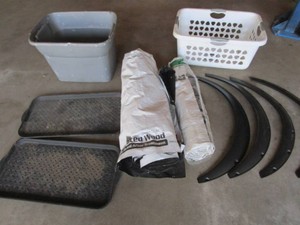 Baskets, Boot Mats, Fender Flares