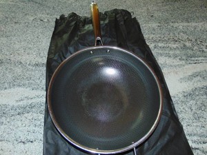 Hexclad Hybrid Nonstick 12 Inch Wok Stay Cool Handle