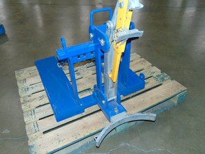 Vestil Fork Truck Drum Handler - 30- and 55-Gal. Drums, Steel, Plastic, Fiber,