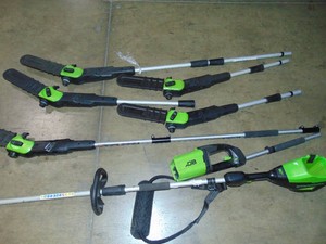 Mixed Lot Store Returns Greenworks 80 Volt Pole Saws