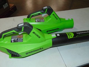 2 Store Returns 24 volt Greenworks Blower