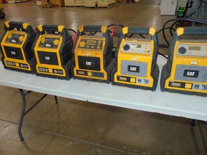5 Pack Mixed  Lot Store Returns CAT Power Station with Jump Starter Untested