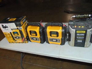 4 Pack Mixed  Lot Store Returns CAT Power Station with Jump Starter Untested