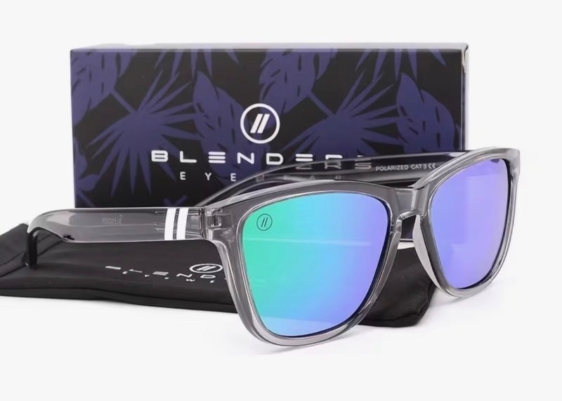 Blenders Eyewear Polarized Clear UV Sunglasses - Brand New Q