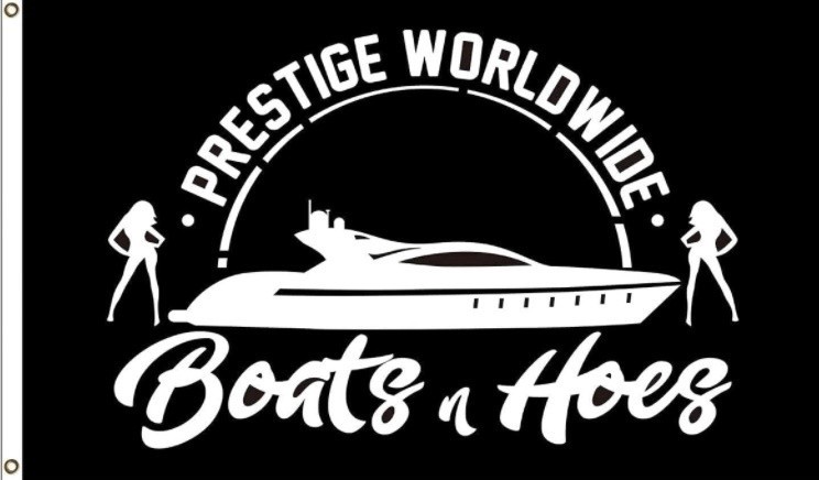 Prestige Worldwide Boats n Hoes Step Brothers Movie Flag - 3 x 5 - Brand New Q