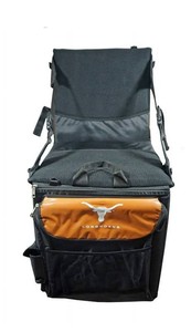 Cooler Stadium Cushion with Back - University of Texas Longhorns - Brand New