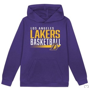 NBA Los Angeles Lakers Basketball Hoodie - Boys Size M (8-10) - Brand New