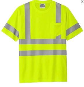 CornerStone Cs401 High-Visibility Shirt, Size Mens Medium - Brand New