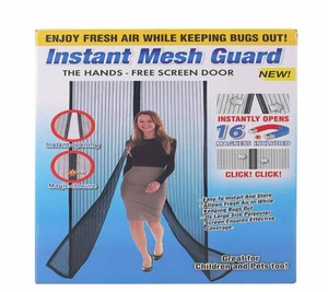 Instant Mesh Guard Hands-Free Screen Door - Brand New