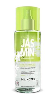 Solinotes Jasmine Blossom Hair & Body 8.45oz Scented Mist, 2 Total - Brand New