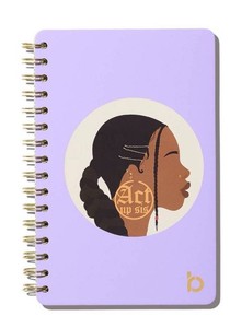 Be Rooted Act Up Sis Spiral Notebook - Brand New