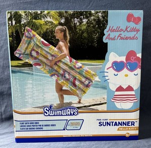 Hello Kitty Suntanner Pool Float - Brand New