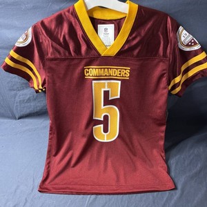 Washington Commanders Jayden Daniels #5 Size Youth Medium NFL Jersey - Brand New