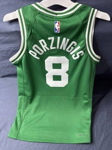 Boston Celtics Nike Kristaps Porzingis #8 Size Youth Small NBA Jersey, $95 Retail - Brand New