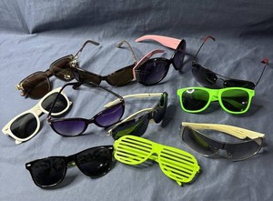 11 Pairs of Sunglasses - Random Styles and Sizes