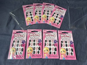 Girlie Nails 8 packs of 24 Full Cover Nail Stickers - Brand New
