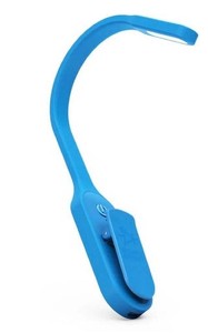 Blue Rechargeable LED Booklight - Brand New