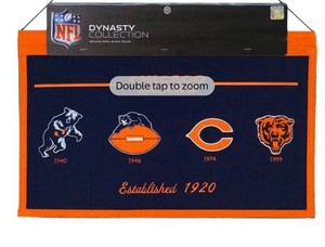 Chicago Bears NFL Football Wool Wall Hanging 22 x 14 Banner - Brand New