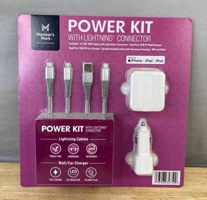 Members Mark USB Lightning Power Kit - Brand New Q