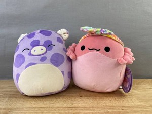 Squishmallows Plush Toys - Pammy & Lady Kraken - Brand New Q