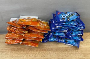 Goldfish Cheddar Snack Crackers & Oreo Mini Snack Cookie Packs, 29 Total Q