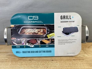 Char-Broil Grill & Roasting Dish and Cutting Board - Brand New Q