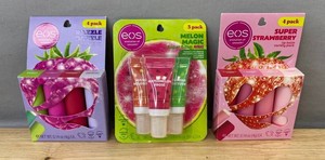 EOS Razzle Dazzle Lip Balm Variety Packs, 3 Packs - Brand New Q