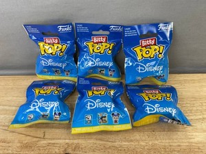 Funko Bitty Pop Disney Mystery Mini Figures, 6 Total - Brand New Q