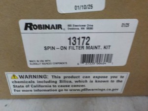 Robin Air 13172 Spin-On Filter Main...