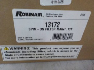 Robin Air 13172 Spin-On Filter Main...