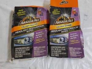 2 Armor all Headlight Restoration W...
