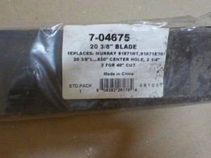 20 38 Mower Blade 7-04675...