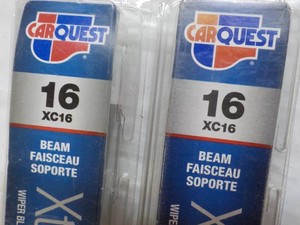 2 Car Quest 16 Windshield Wipes...