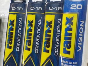 3 Rain-X 19 and 2...