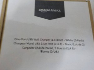 One Port USB Wall Charger set of 2...