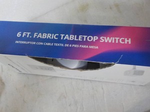 Bauhn 6 ft Fabric Tabletop Switch...